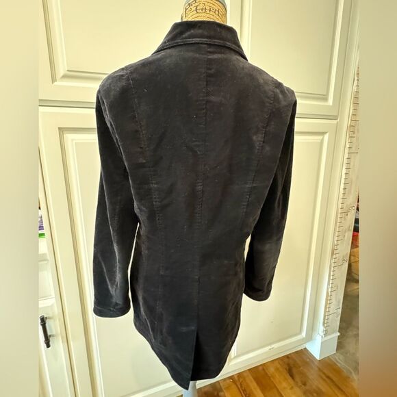 Armor Jeans black velvet jacket sz XL - Picture 3 of 10